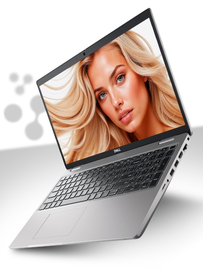Dell Latitude 5521 zdjęcie produktu z przodu widoczna klawiatura